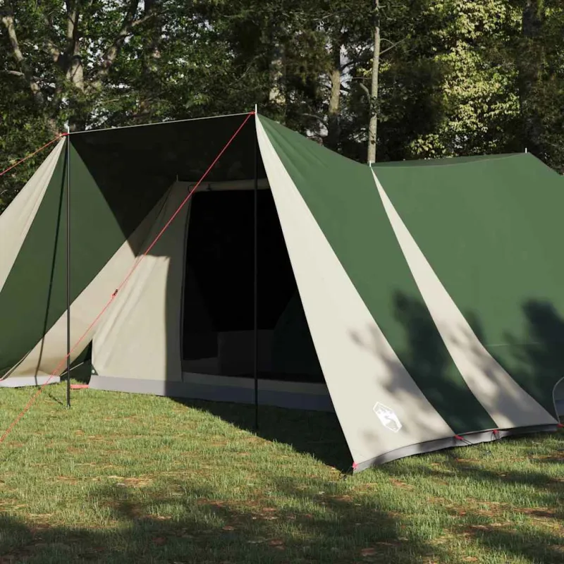 Tipi palapinė su stogu Žalia 660 x 456 x 200 cm tafta