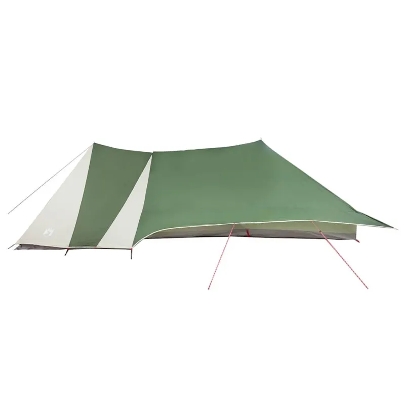 Tipi palapinė su stogu Žalia 660 x 456 x 200 cm tafta
