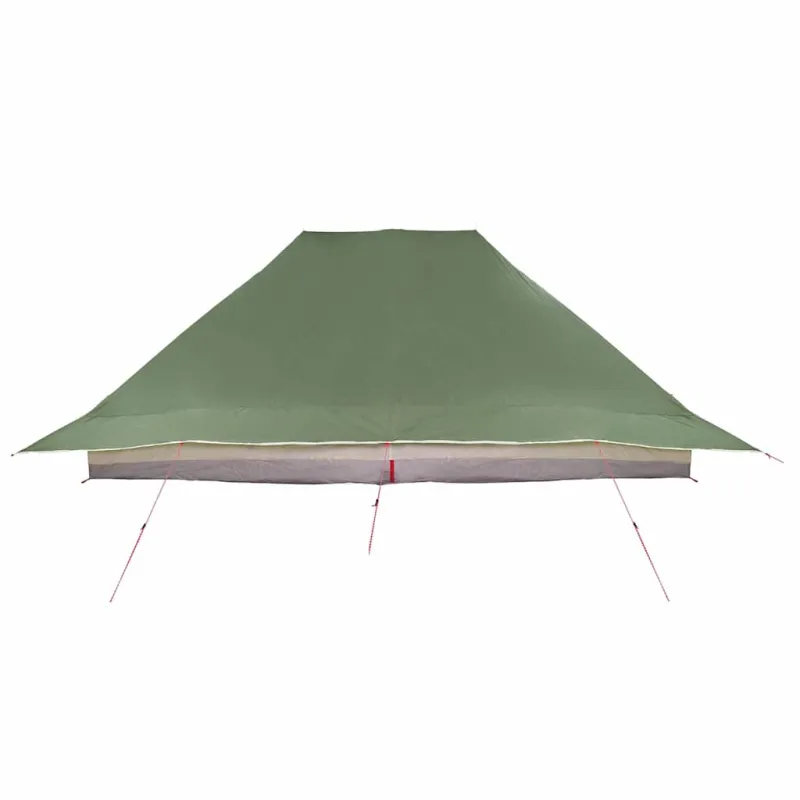 Tipi palapinė su stogu Žalia 660 x 456 x 200 cm tafta