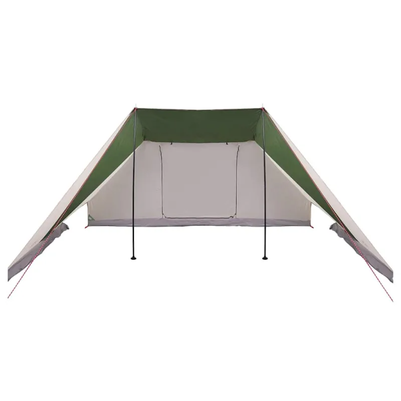 Tipi palapinė su stogu Žalia 660 x 456 x 200 cm tafta