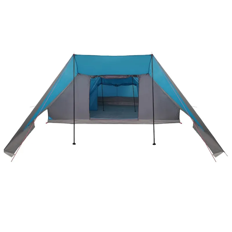 Tipi palapinė su stogu Mėlyna 660 x 456 x 200 cm tafta