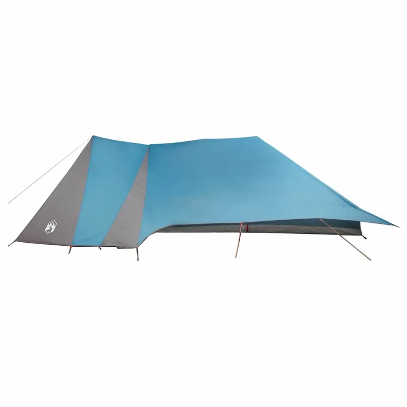 Tipi palapinė su stogu Mėlyna 660 x 456 x 200 cm tafta