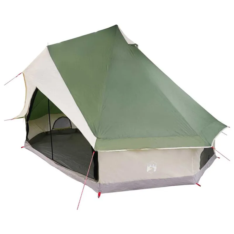 Tipi palapinė su stogu Žalia 400 x 346 x 250 cm tafta