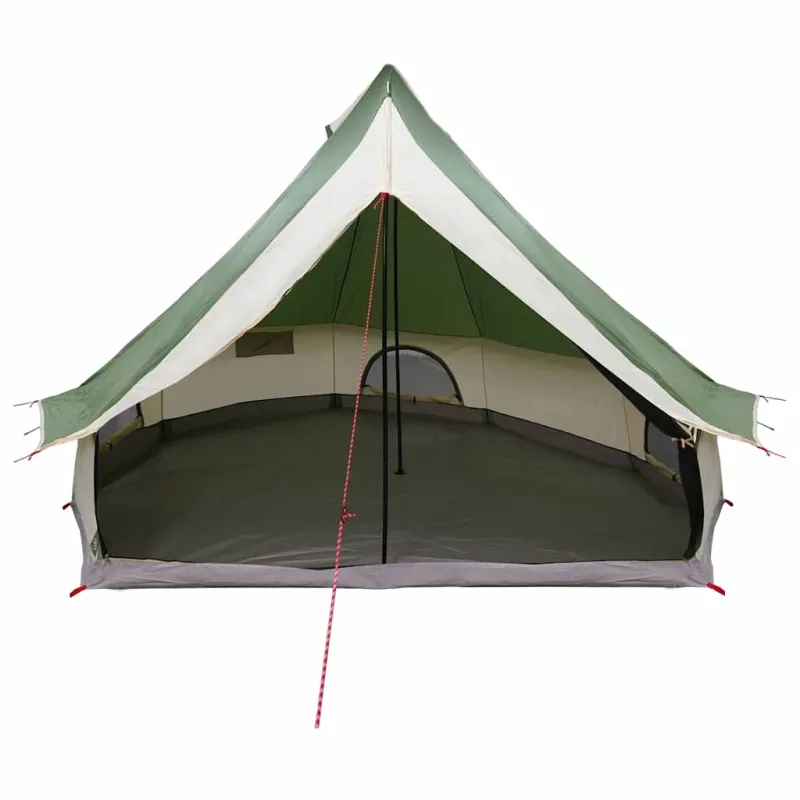 Tipi palapinė su stogu Žalia 400 x 346 x 250 cm tafta