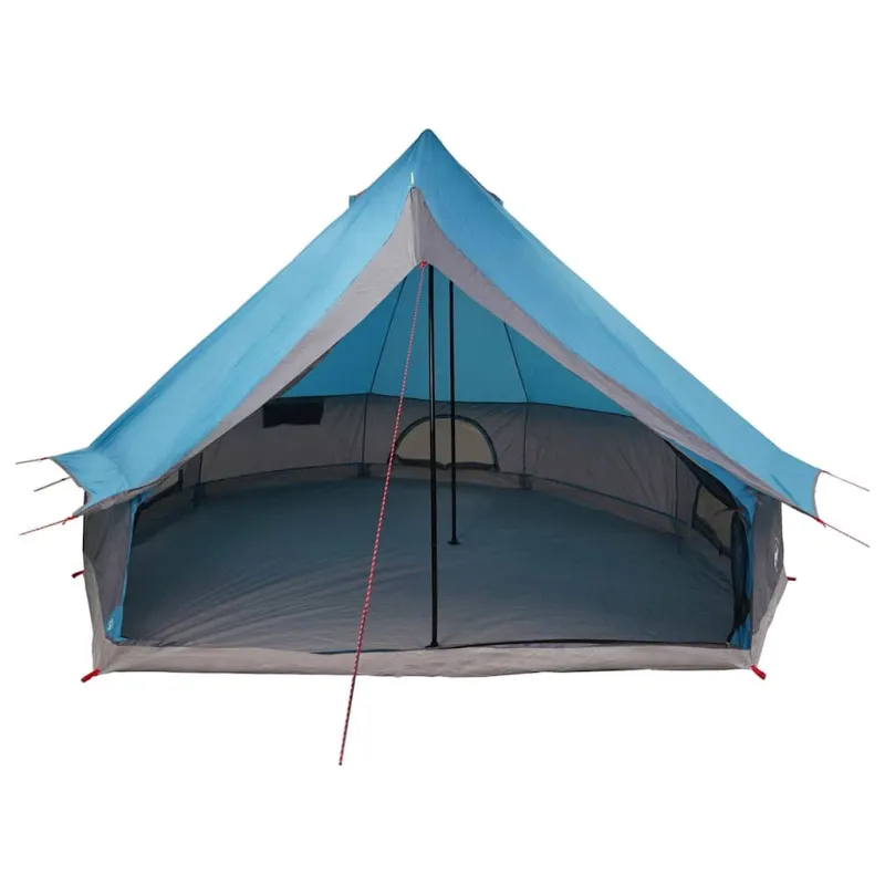 Tipi palapinė su stogu Mėlyna 400 x 346 x 250 cm tafta