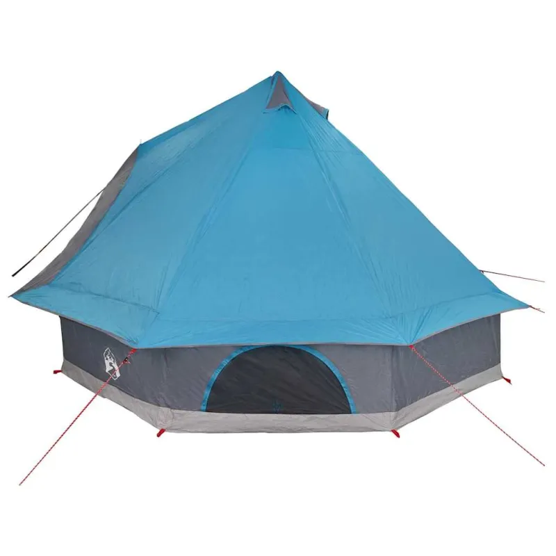 Tipi palapinė su stogu Mėlyna 400 x 346 x 250 cm tafta