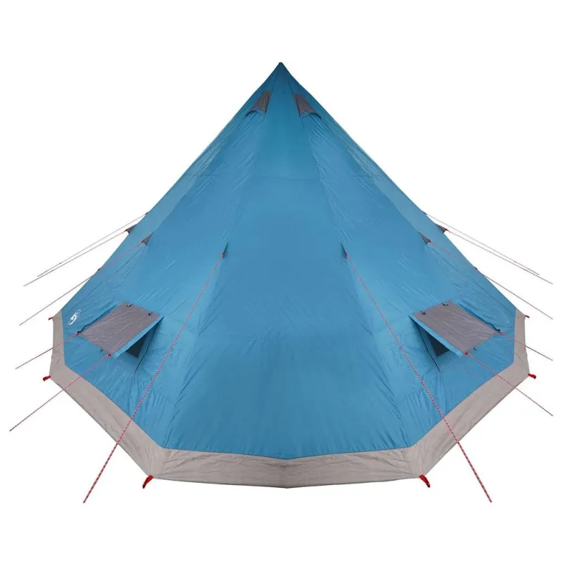 Tipi palapinė su stogu Mėlyna 560 x 560 x 300 cm tafta