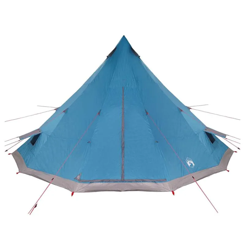 Tipi palapinė su stogu Mėlyna 560 x 560 x 300 cm tafta