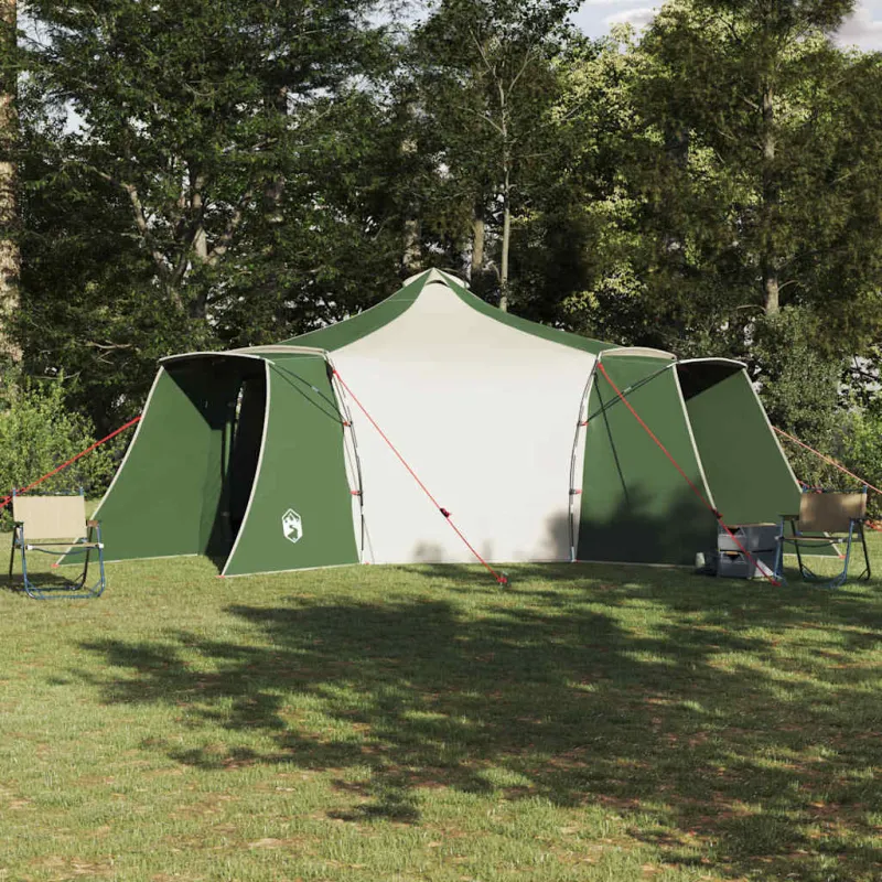 Tipi palapinė su stogu Žalia 492 x 492 x 275 cm tafta