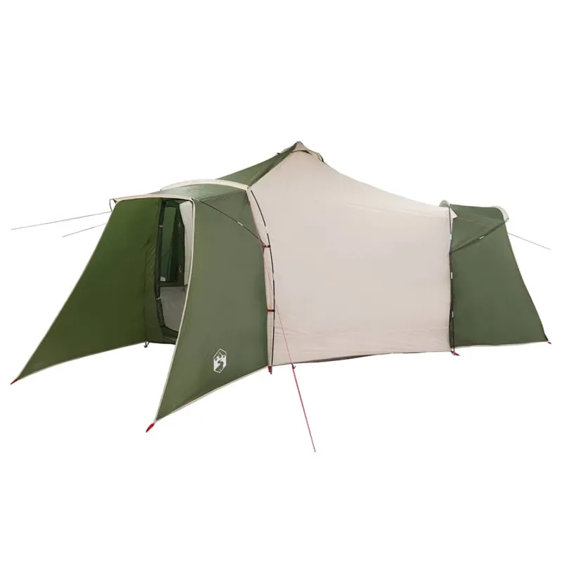 Tipi palapinė su stogu Žalia 492 x 492 x 275 cm tafta