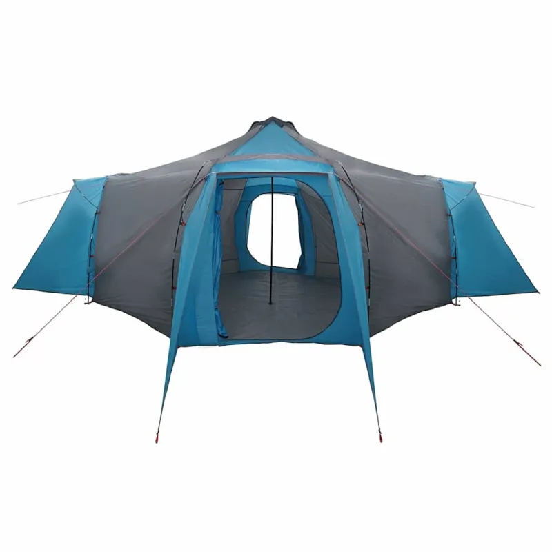 Tipi palapinė su stogu Mėlyna 492 x 492 x 275 cm tafta