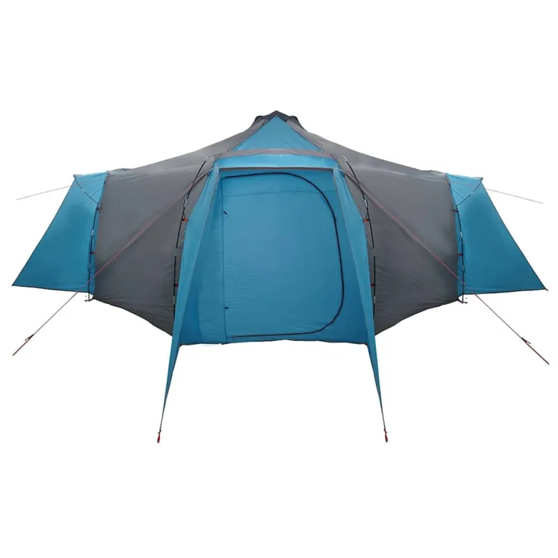 Tipi palapinė su stogu Mėlyna 492 x 492 x 275 cm tafta