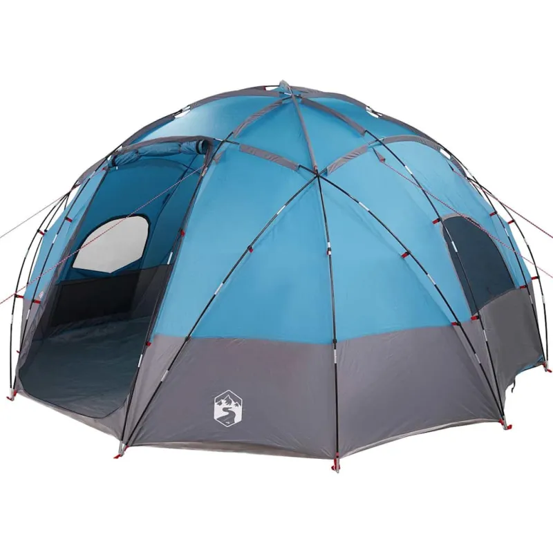 Kupolinis palapinė su stogu Mėlyna 475 x 475 x 235 cm tafta