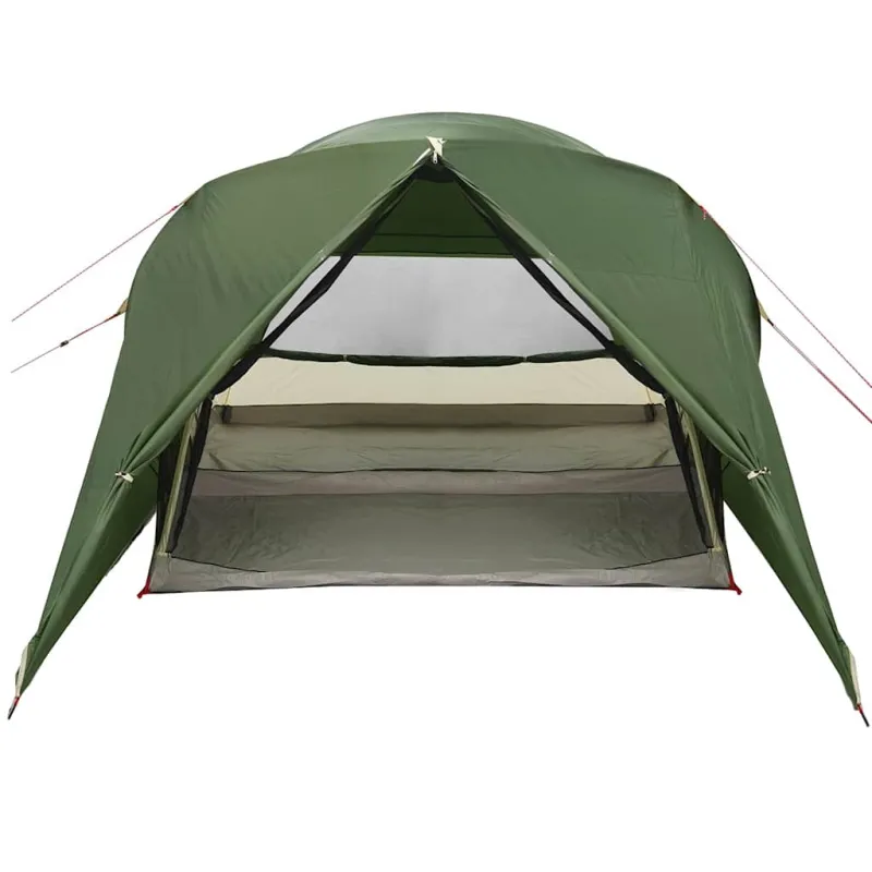 Dome palapinė 6 asmenims su stogu Žalia 500 x 314 x 206 cm