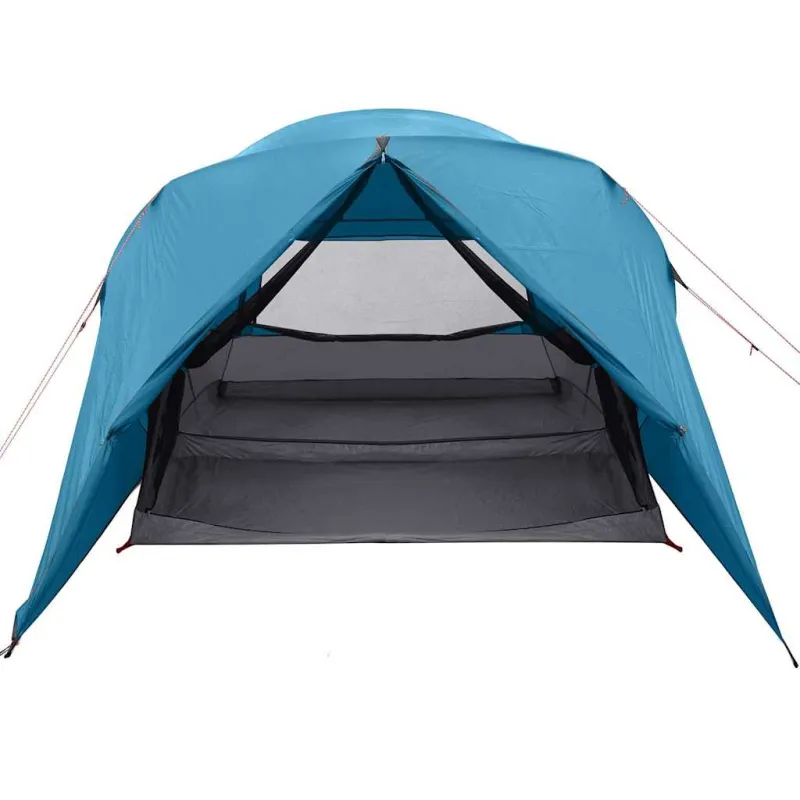 Dome palapinė 6 asmenims su stogu Mėlyna 500 x 314 x 206 cm