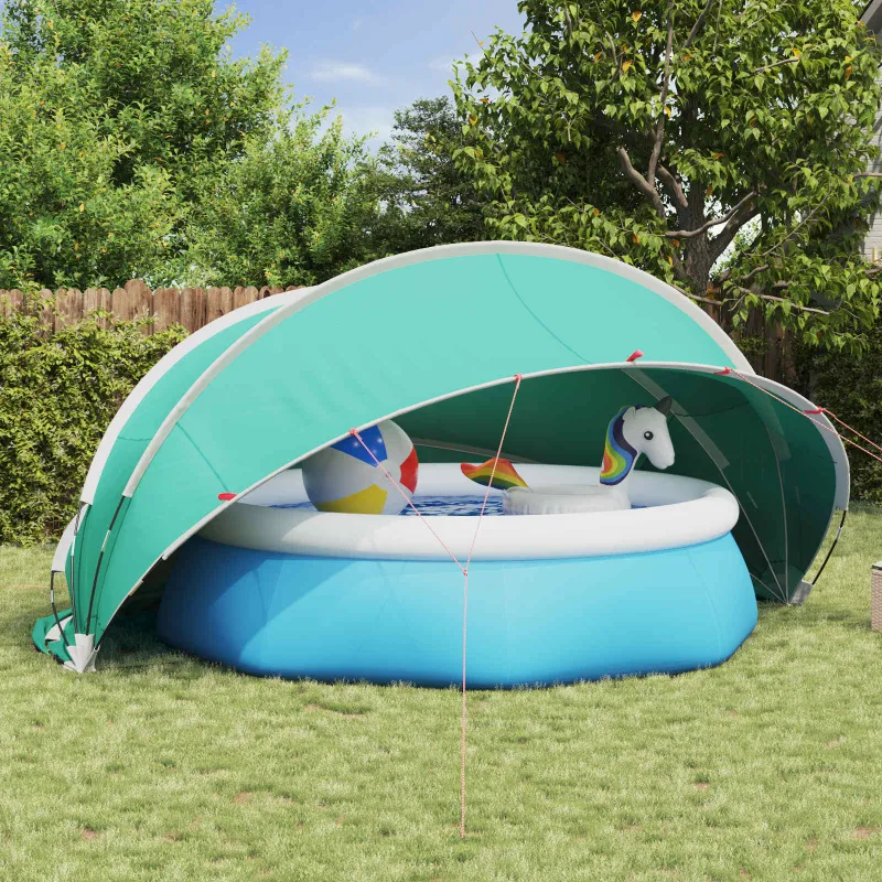 Baseino kupolas 430 x 430 x 210 cm 185T poliesteris su PU danga