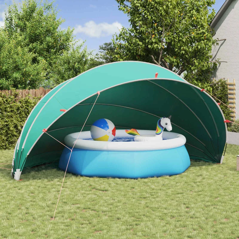 Baseino kupolas 592 x 590 x 275 cm 185T poliesteris su PU danga