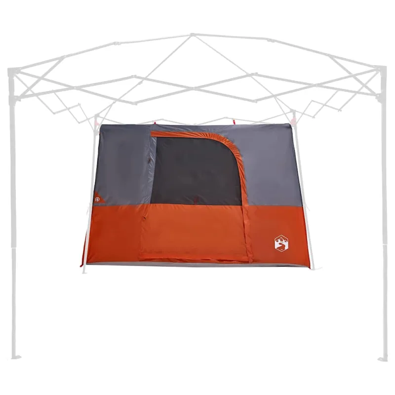 Vidinė palapinė Pilka ir oranžinė 280 x 220 x 176 cm tafta