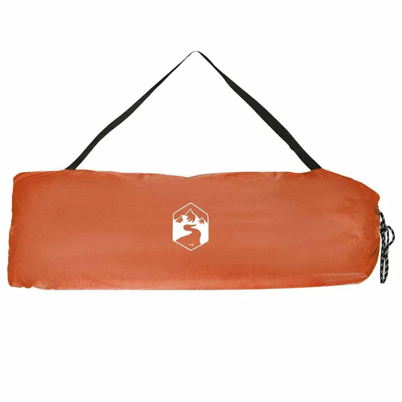 Vidinė palapinė Pilka ir oranžinė 280 x 220 x 176 cm tafta