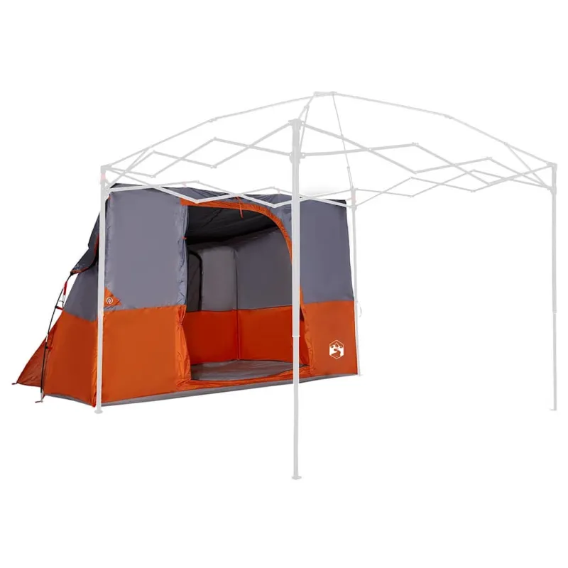 Vidinė palapinė Pilka ir oranžinė 280 x 220 x 176 cm tafta