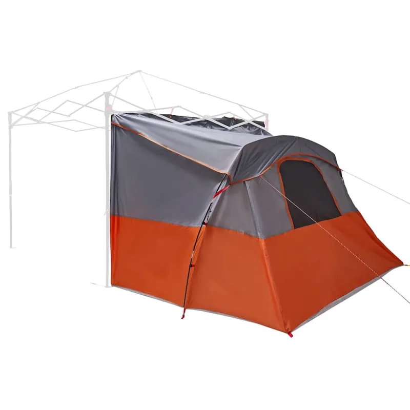 Vidinė palapinė Pilka ir oranžinė 280 x 220 x 176 cm tafta