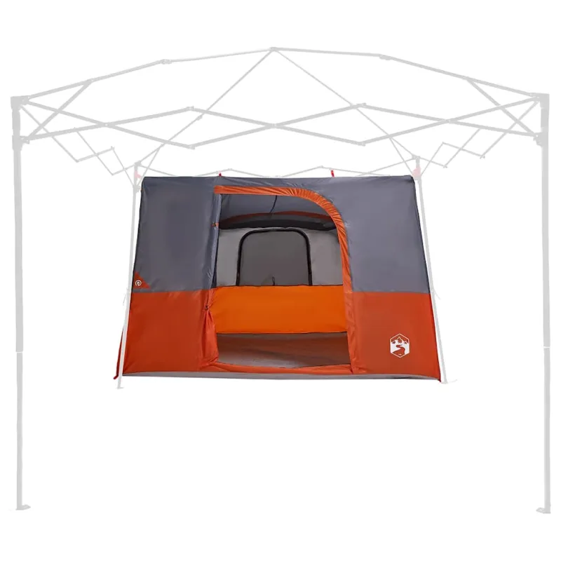 Vidinė palapinė Pilka ir oranžinė 280 x 220 x 176 cm tafta