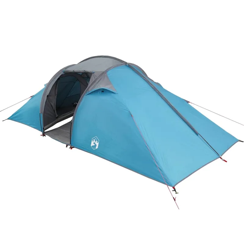 Tunelinė palapinė su stogu Mėlyna 510 x 240 x 156 cm tafta