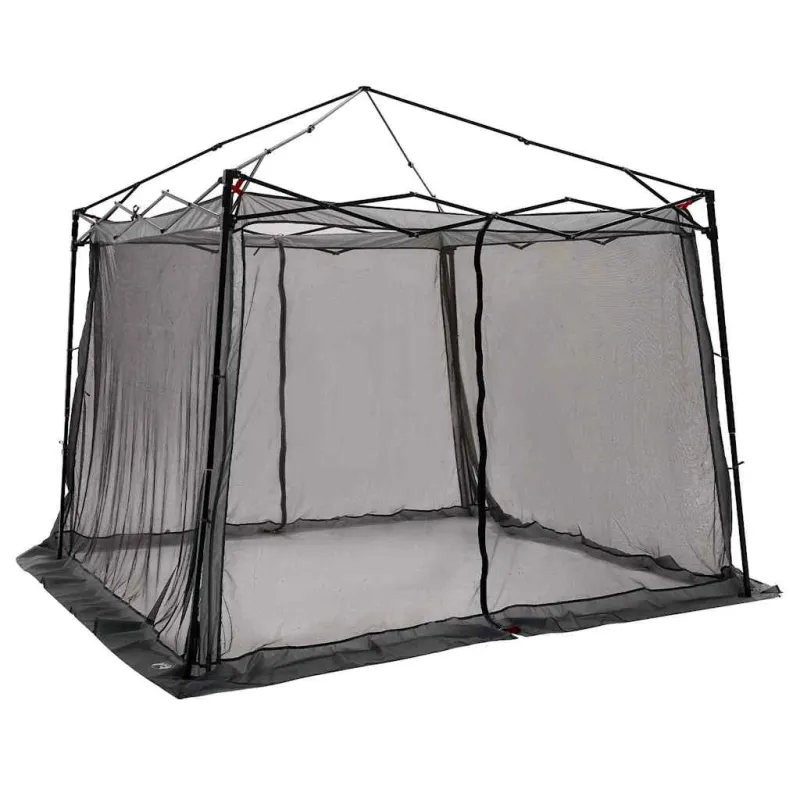 Vidinė palapinė Pilka ir oranžinė 303 x 303 x 196 cm tafta