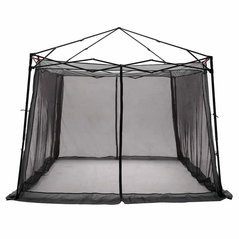 Vidinė palapinė Pilka ir oranžinė 303 x 303 x 196 cm tafta