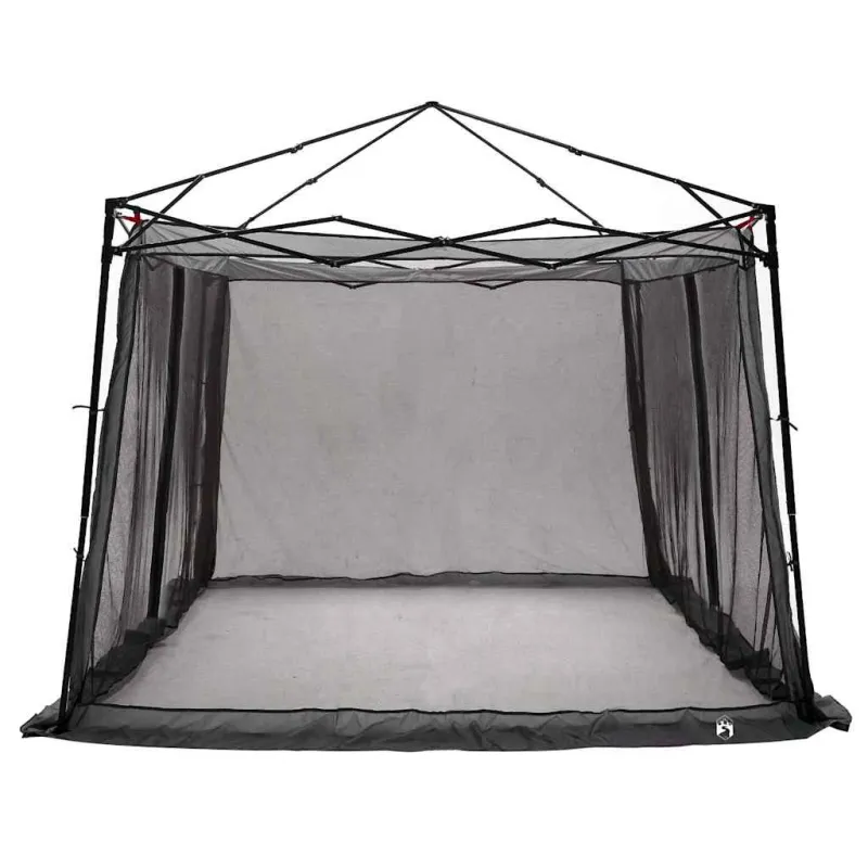 Vidinė palapinė Pilka ir oranžinė 303 x 303 x 196 cm tafta