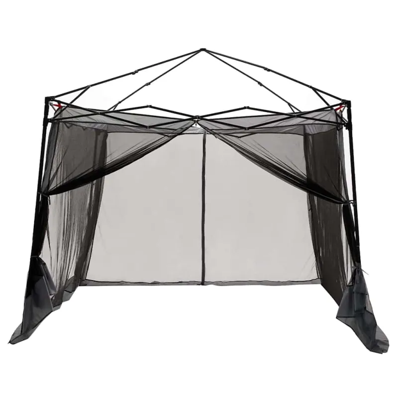 Vidinė palapinė Pilka ir oranžinė 303 x 303 x 196 cm tafta
