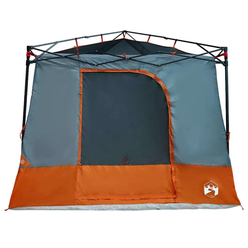 Vidinė palapinė Pilka ir oranžinė 290 x 288 x 234 cm tafta