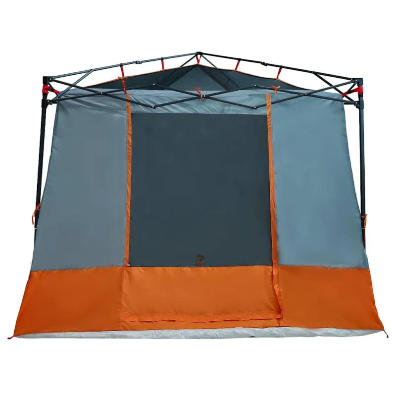 Vidinė palapinė Pilka ir oranžinė 290 x 288 x 234 cm tafta