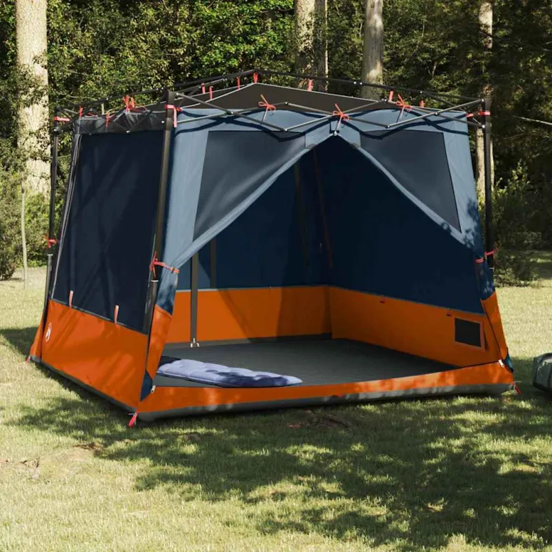 Vidinė palapinė Pilka ir oranžinė 291 x 291 x 240 cm tafta