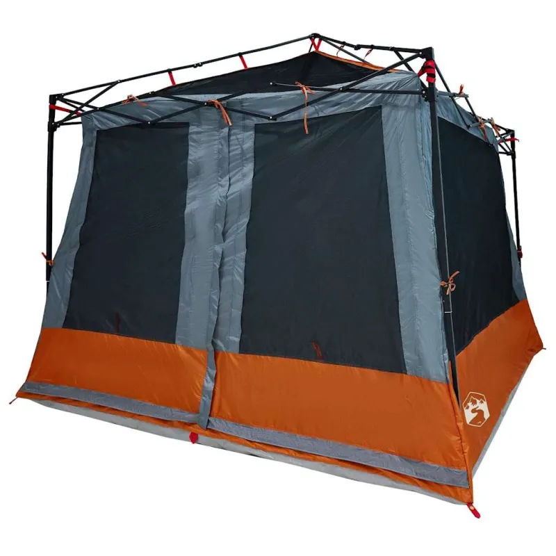 Vidinė palapinė Pilka ir oranžinė 291 x 291 x 240 cm tafta