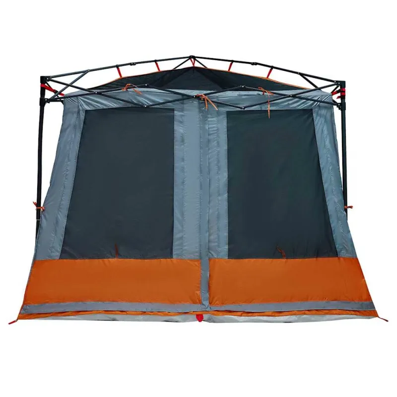 Vidinė palapinė Pilka ir oranžinė 291 x 291 x 240 cm tafta