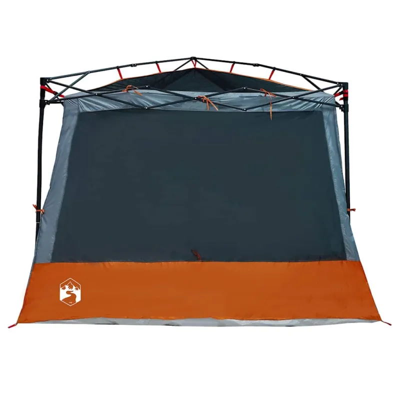 Vidinė palapinė Pilka ir oranžinė 291 x 291 x 240 cm tafta