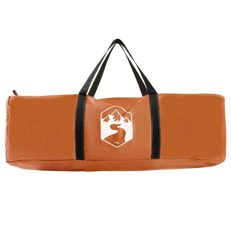 Vidinė palapinė Pilka ir oranžinė 291 x 291 x 240 cm tafta