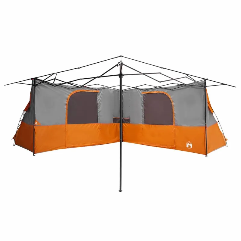 Vidinė palapinė Pilka ir oranžinė 520 x 520 x 190 cm tafta