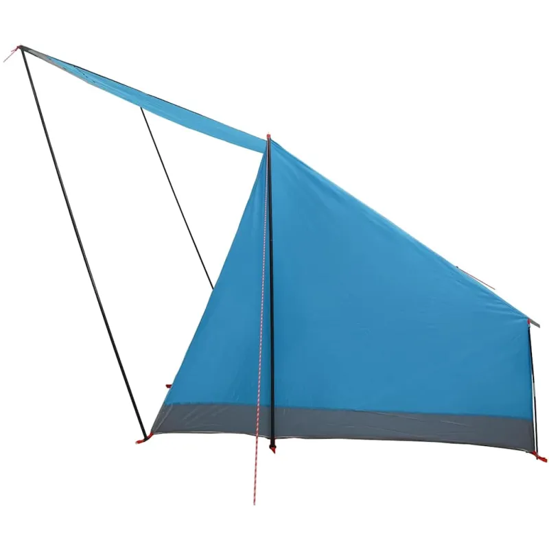 Kempingo palapinė su stogu Mėlyna 223 x 163 x 130 cm tafta