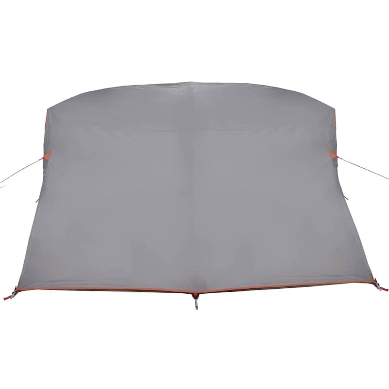 Kempingo palapinė Pilka ir oranžinė 275 x 230 x 140 cm tafta
