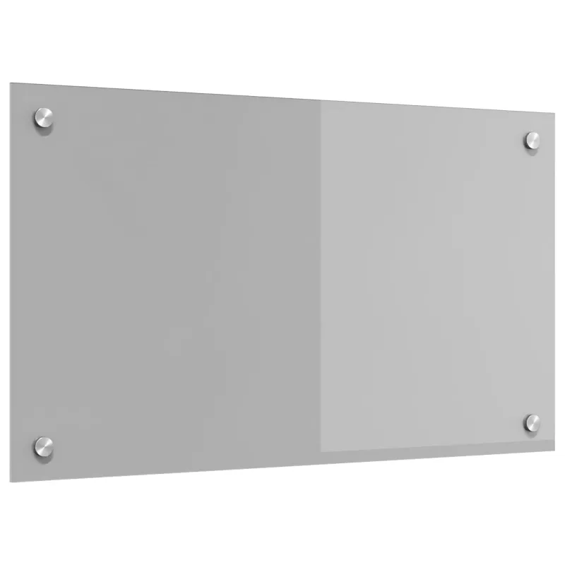 Virtuvės atbraila Šviesiai pilka 70 x 40 cm grūdintas stiklas