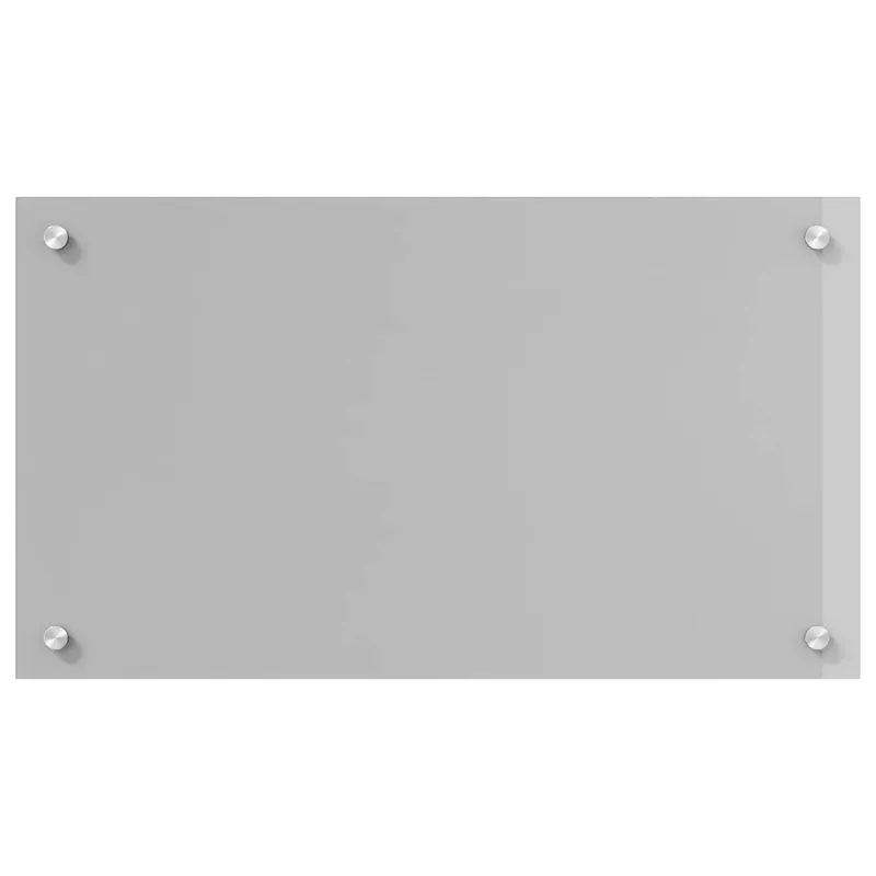 Virtuvės atbraila Šviesiai pilka 70 x 40 cm grūdintas stiklas