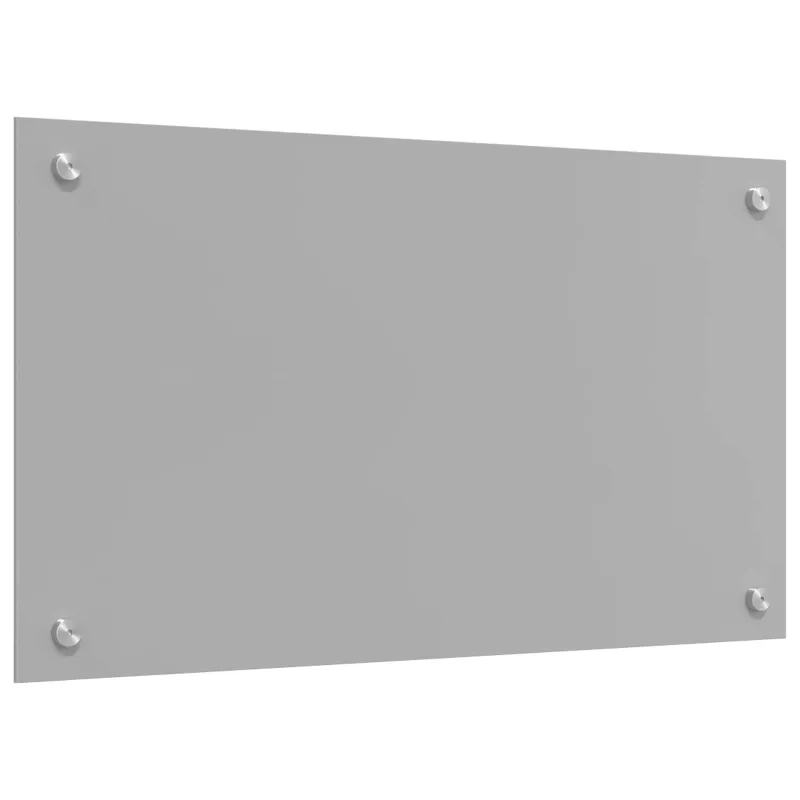 Virtuvės atbraila Šviesiai pilka 70 x 40 cm grūdintas stiklas
