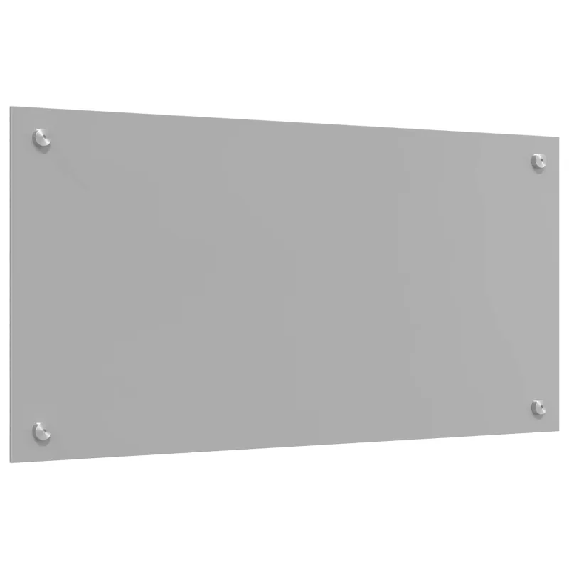 Virtuvės atbraila Šviesiai pilka 80 x 40 cm grūdintas stiklas