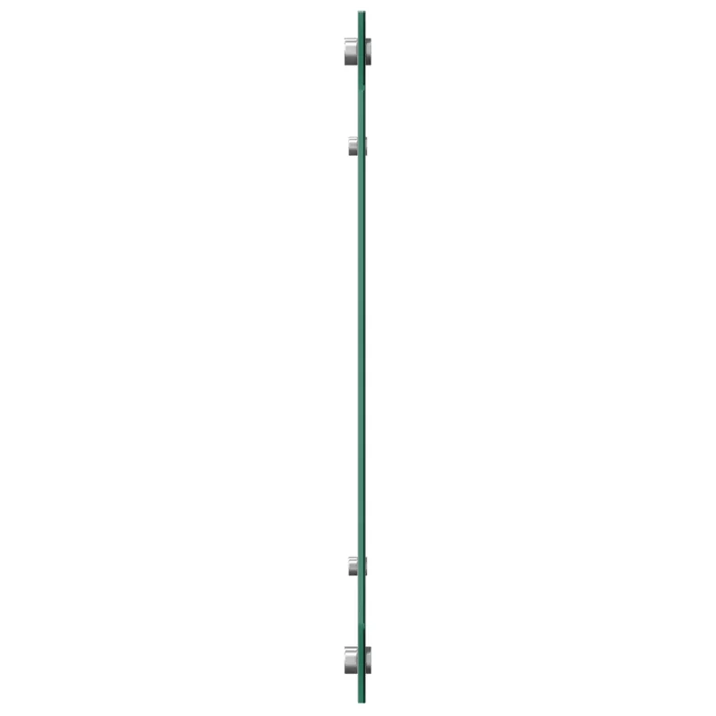 Virtuvės atbraila Tamsiai pilka 100 x 50 cm grūdintas stiklas