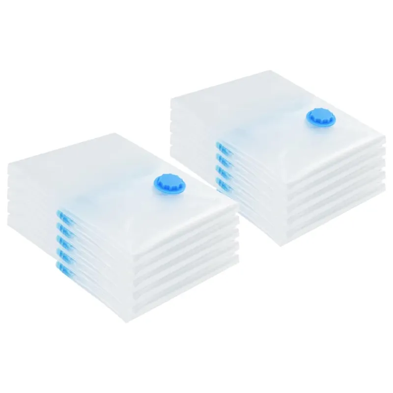 Saugojimo maišeliai 10 pcs Skaidrūs ir mėlyni 70 x 50 cm