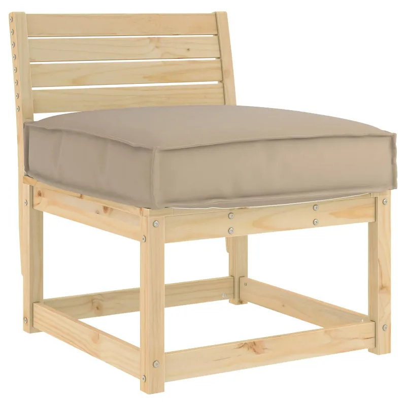 Pagalvėlė Taupe 60 x 60 x 12 cm Oksfordo audinys