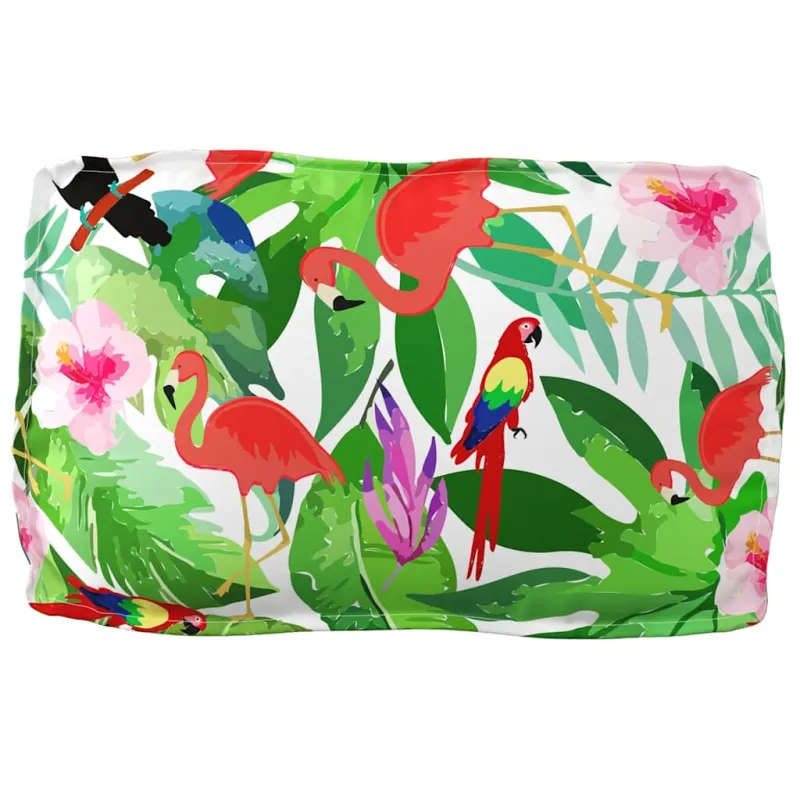 Pagalvėlė Gėlių Įvairiaspalvis 70 x 40 x 12 cm Oksfordo audinys