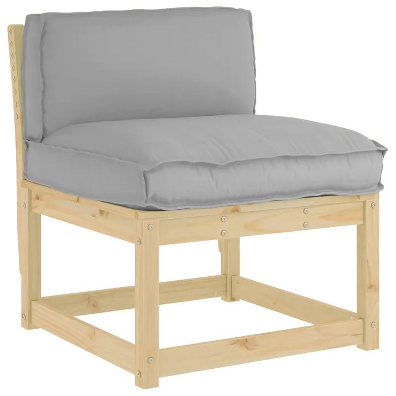 Pagalvėlė Pilka 80 x 40 x 12 cm Oksfordo audinys